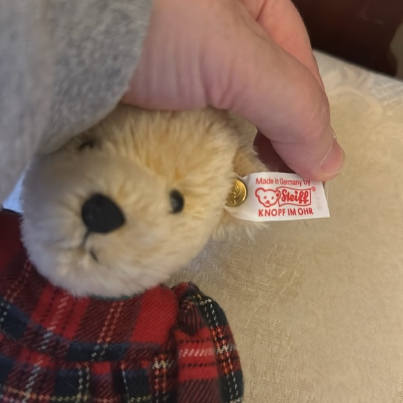 Steiff mohair Muffy VanderBear 20th anniversary 2004 collectible bear NWT - Picture 3 of 11